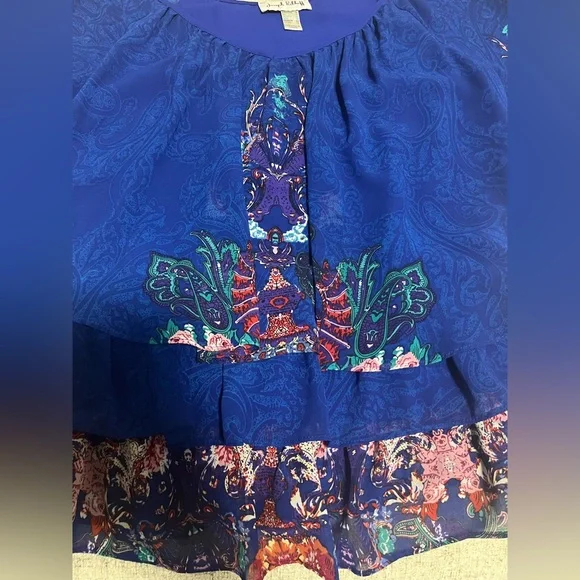 Joseph Ribkoff ruffle top - Picture 2 of 5